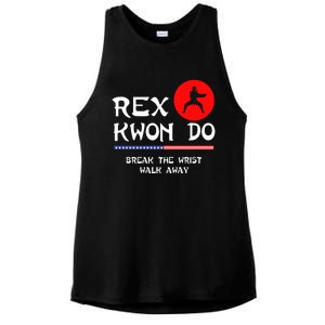 Break The Wrist Walk Away Rex Kwon Do Ladies PosiCharge Tri-Blend Wicking Tank