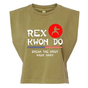 Break The Wrist Walk Away Rex Kwon Do Garment-Dyed Women's Muscle Tee