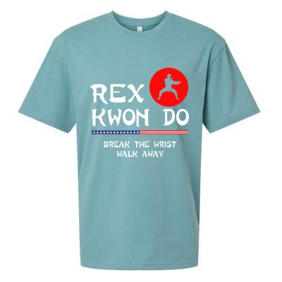 Break The Wrist Walk Away Rex Kwon Do Sueded Cloud Jersey T-Shirt