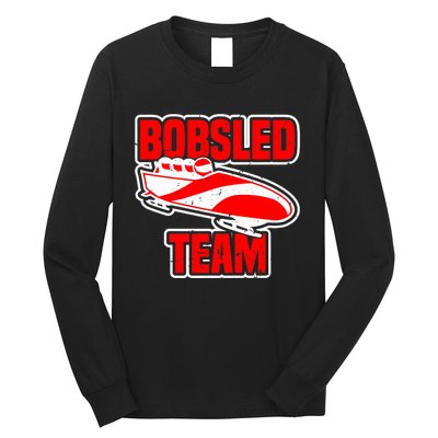 Bobsled Team Winter Sport Lover Bobsleigh Speed Fanatic Premium Long Sleeve Shirt