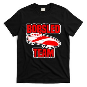 Bobsled Team Winter Sport Lover Bobsleigh Speed Fanatic Premium T-Shirt