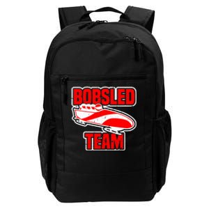 Bobsled Team Winter Sport Lover Bobsleigh Speed Fanatic Premium Daily Commute Backpack