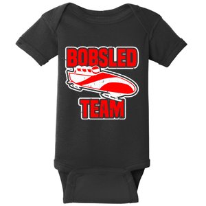 Bobsled Team Winter Sport Lover Bobsleigh Speed Fanatic Premium Baby Bodysuit