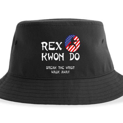Break The Wrist Walk Away Rex Kwon Do Sustainable Bucket Hat