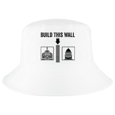 Build This Wall Separation of Church And State USA Cool Comfort Performance Bucket Hat