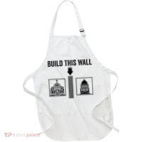 Build This Wall Separation of Church And State USA Apron
