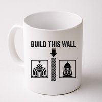 Build This Wall Separation of Church And State USA Mug