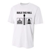 Build This Wall Separation of Church And State USA Youth Performance Sprint T-Shirt