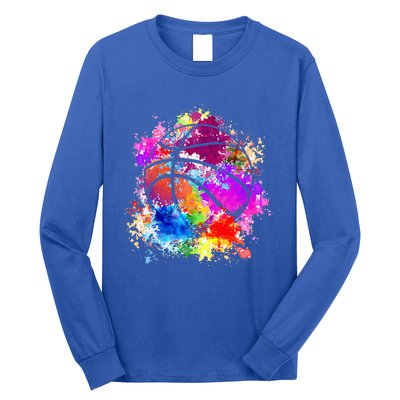 Basketball Teenagers Women Baller Dunking Long Sleeve Shirt