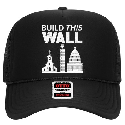Build This Wall Separation of Church And State USA Trucker Hat