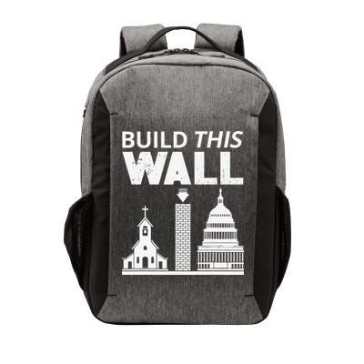 Build This Wall Separation of Church And State USA Vector Backpack