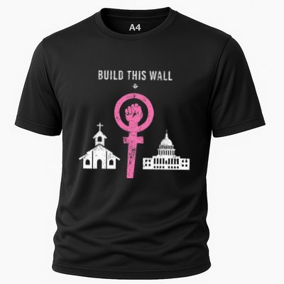 Build This Wall Separate Church And State Performance Shirt