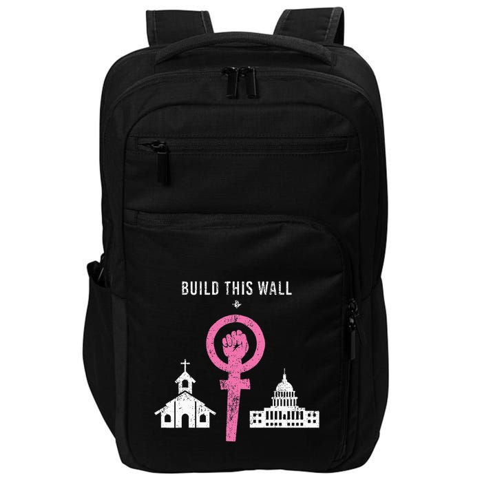 Build This Wall Separate Church And State Impact Tech Backpack