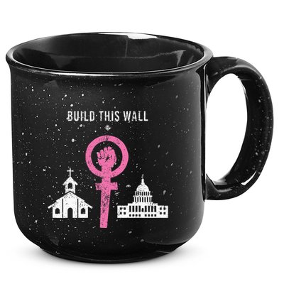 Build This Wall Separate Church And State 15oz Campfire Ceramic Mug