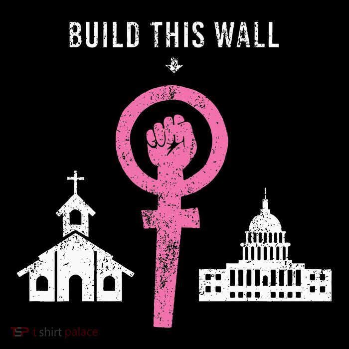 Build This Wall Separate Church And State Flatbill Hat