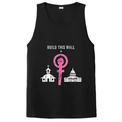 Build This Wall Separate Church And State PosiCharge Competitor Tank