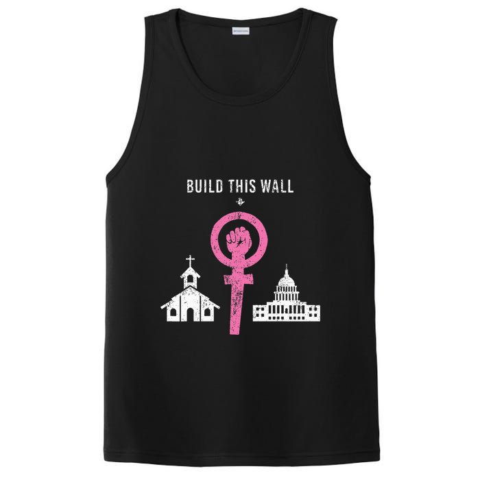 Build This Wall Separate Church And State PosiCharge Competitor Tank