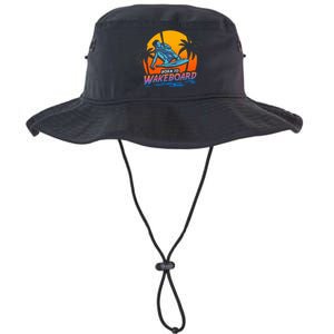 Born To Wakeboard Cool Wakeboarder Legacy Cool Fit Booney Bucket Hat