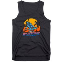 Born To Wakeboard Cool Wakeboarder Tank Top