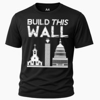 Build This Wall Separation Of Church And State USA Cooling Performance Crew T-Shirt