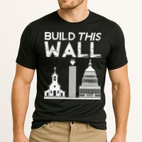 Build This Wall Separation Of Church And State USA Cooling Performance Crew T-Shirt