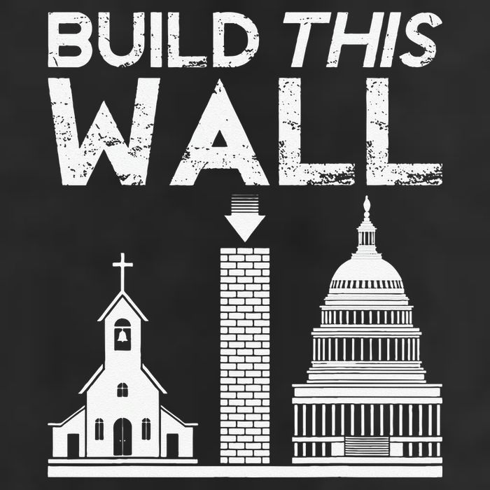 Build This Wall Separation Of Church And State USA 15oz Campfire Ceramic Mug