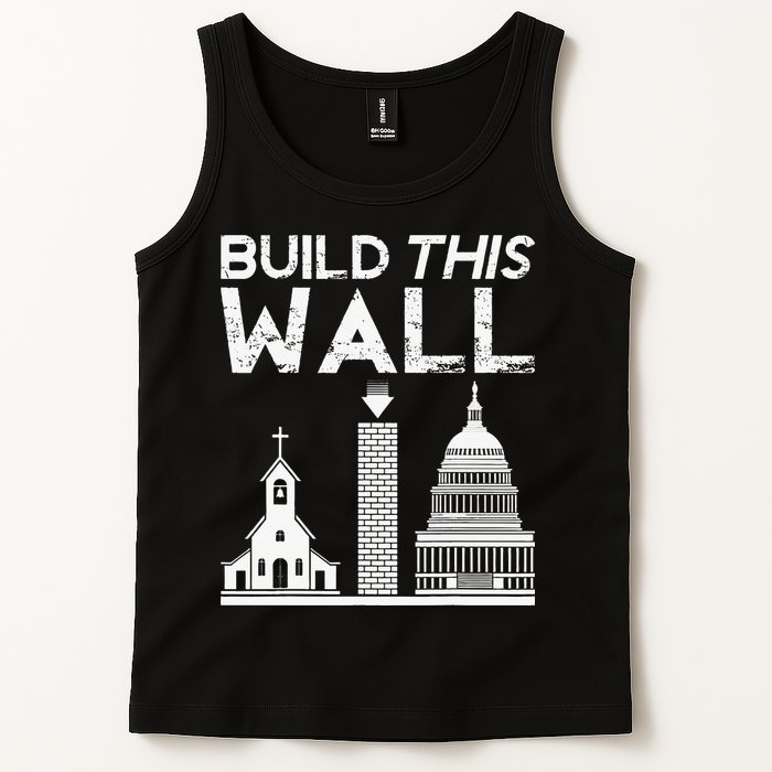 Build This Wall Separation Of Church And State USA Tank Top