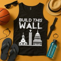 Build This Wall Separation Of Church And State USA Tank Top