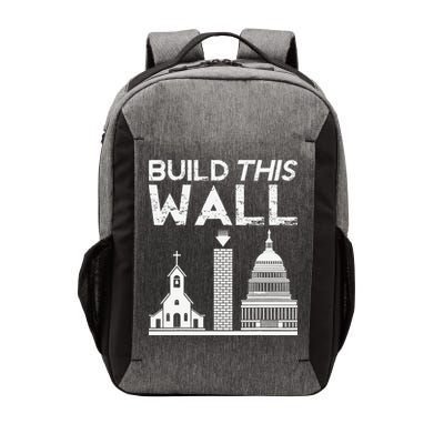 Build This Wall Separation Of Church And State USA Vector Backpack