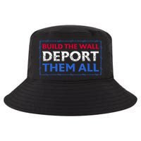 Build The Wall Deport Them All Cool Comfort Performance Bucket Hat
