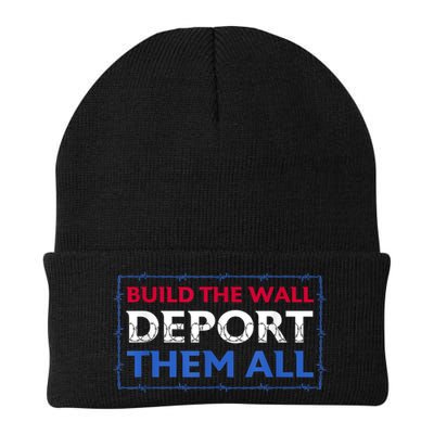 Build The Wall Deport Them All Beanie