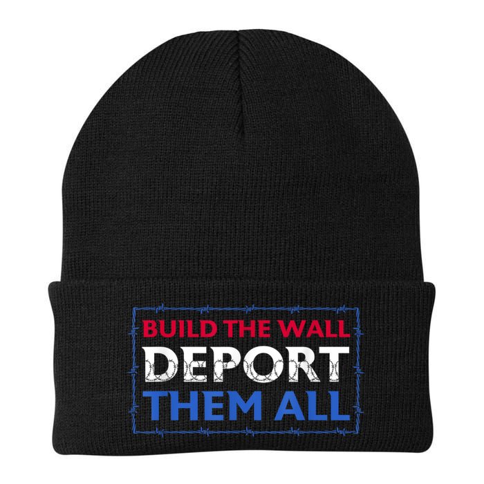 Build The Wall Deport Them All Beanie