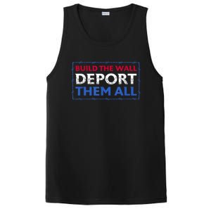 Build The Wall Deport Them All PosiCharge Competitor Tank