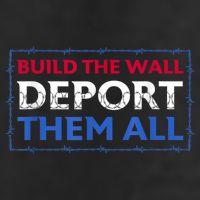 Build The Wall Deport Them All Microfiber Hand Towel