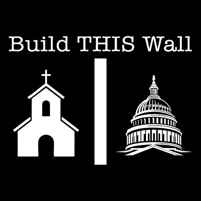 Build This Wall Separation Church State Usa Cooling Performance Crew T-Shirt