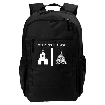 Build This Wall Separation Church State Usa Daily Commute Backpack