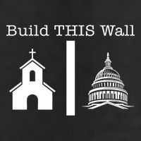 Build This Wall Separation Church State Usa Adult Drive Performance Visor