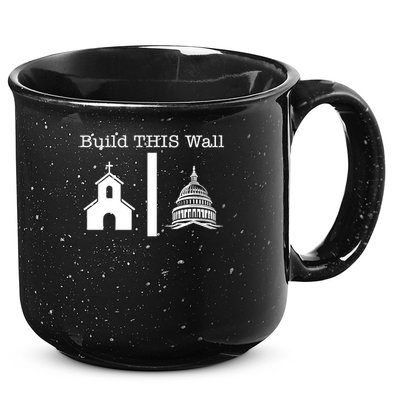Build This Wall Separation Church State Usa 15oz Campfire Ceramic Mug