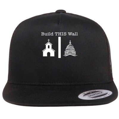Build This Wall Separation Church State Usa Flatbill Hat