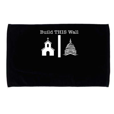 Build This Wall Separation Church State Usa Microfiber Hand Towel
