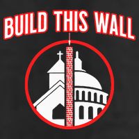Build This Wall Separation Of Church And State Cool Comfort Performance Bucket Hat