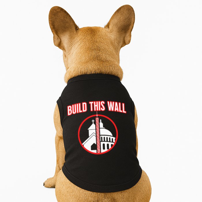 Build This Wall Separation Of Church And State Doggie Tank