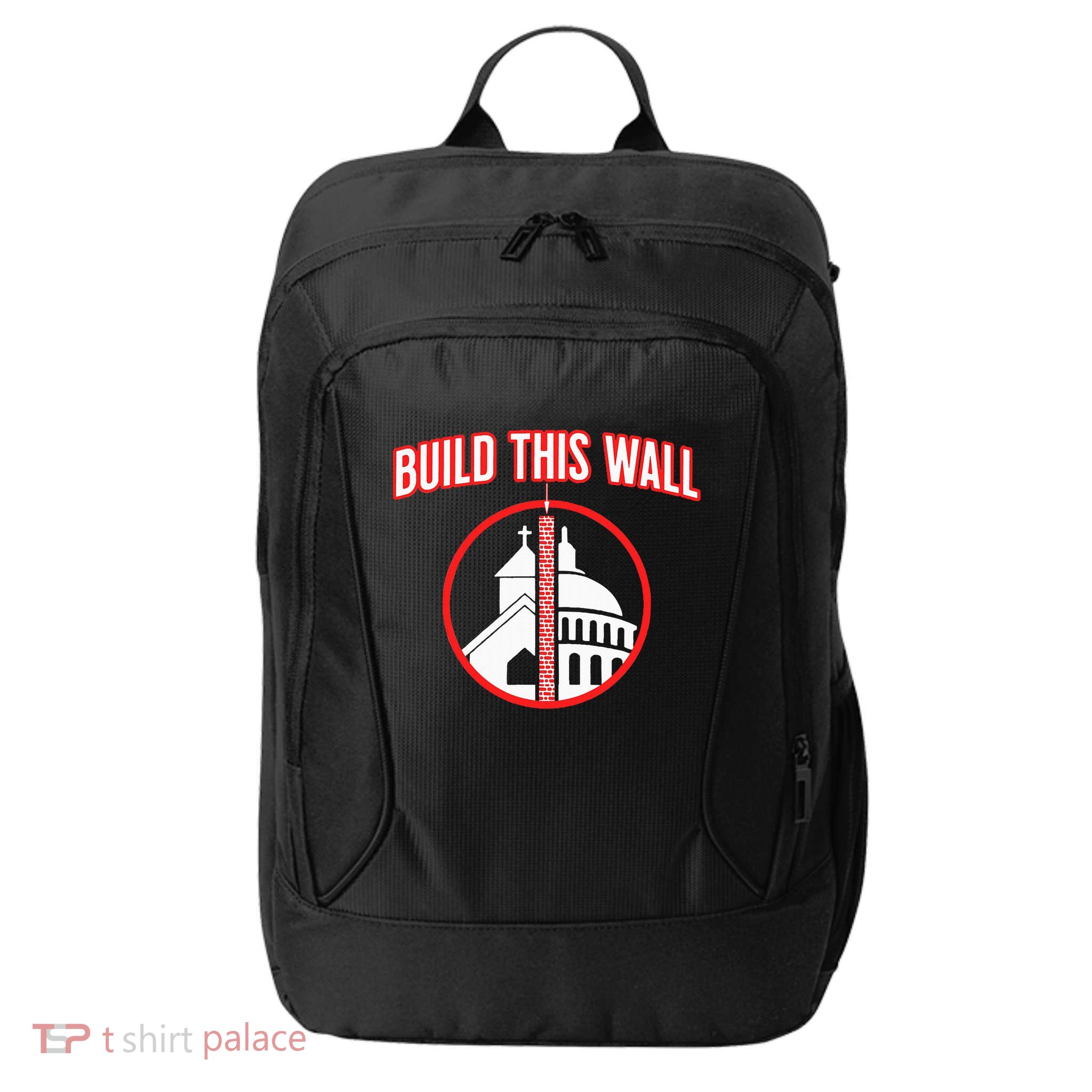 Build This Wall Separation Of Church And State City Backpack