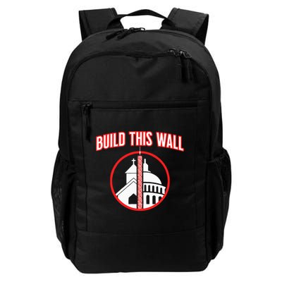 Build This Wall Separation Of Church And State Backpack
