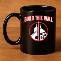 Build This Wall Separation Of Church And State 11oz C Handle Ceramic Mug