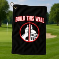Build This Wall Separation Of Church And State Golf Towel
