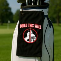 Build This Wall Separation Of Church And State Golf Towel