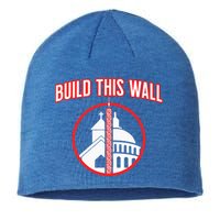 Build This Wall Separation Of Church And State Sustainable Beanie