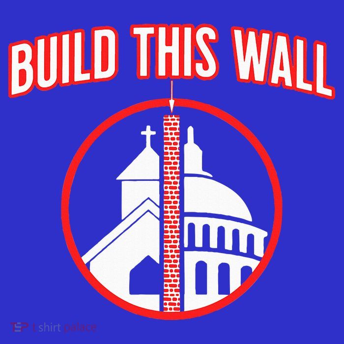 Build This Wall Separation Of Church And State Bag