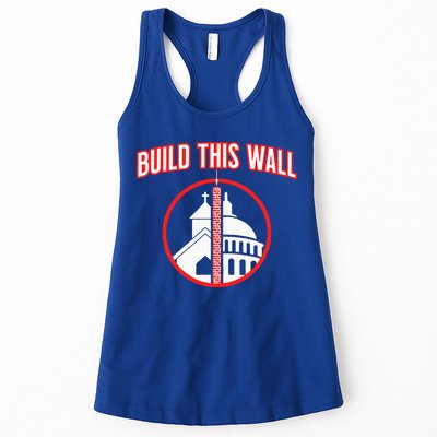 Build This Wall Separation Of Church And State Womens Tank Top